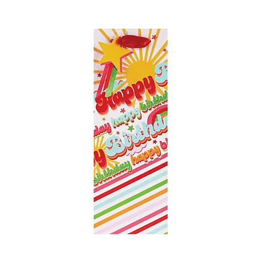 Order The Gift Wrap Company Bottle Bag Birthday Groove (EACH) 133270 food online from Bevmo! store, Albany on bringmethat.com