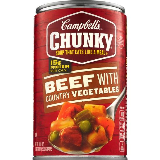 Order Campbell's Chunky Soup Beef With Country Vegetables food online from Cvs store, WAKEFIELD on bringmethat.com