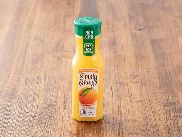 Order Simply Orange Juice - 11.5oz food online from La Madeleine Country French Cafe store, Harahan on bringmethat.com