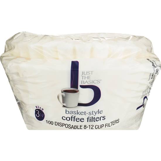 Order Just The Basics Basket-Style Coffee Filters food online from Cvs store, SUNNYVALE on bringmethat.com