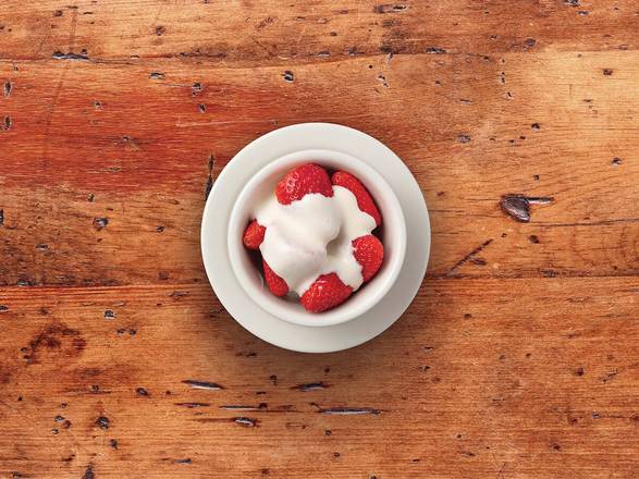 Order Strawberries Romanoff food online from La Madeleine Country French Cafe store, Harahan on bringmethat.com