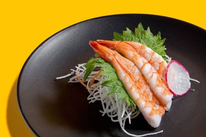 Order SHRIMP SASHIMI  (2PCS) food online from Moshi Moshi store, Miami on bringmethat.com