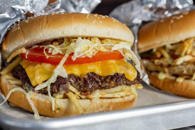 Order Cheeseburger food online from Papasito's store, Hialeah on bringmethat.com