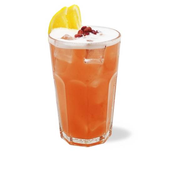 Order Pomegranate Iced Tea food online from The Halal Guys store, Long Beach on bringmethat.com