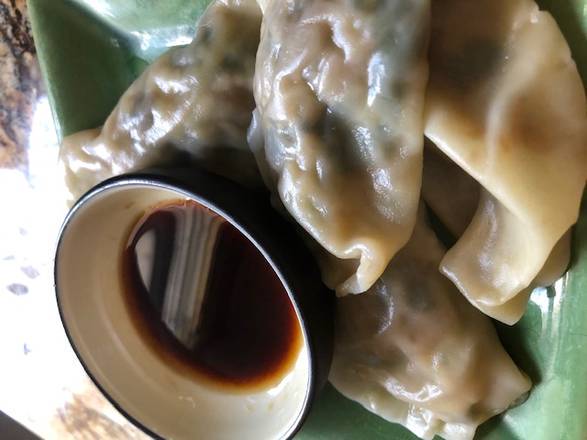Order Full Portion Pork Dumplings  food online from The Stone Soup Company (Ybor City) store, Tampa on bringmethat.com
