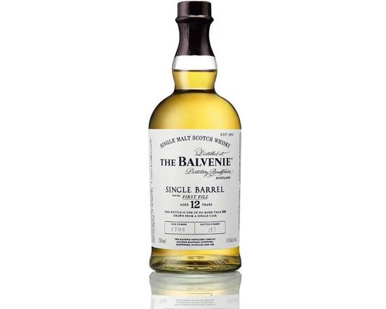 Order The Balvenie Sing Barre, 750mL whiskey (47.9% ABV) food online from Xtra Liquors & Wines store, WEST MIAMI on bringmethat.com