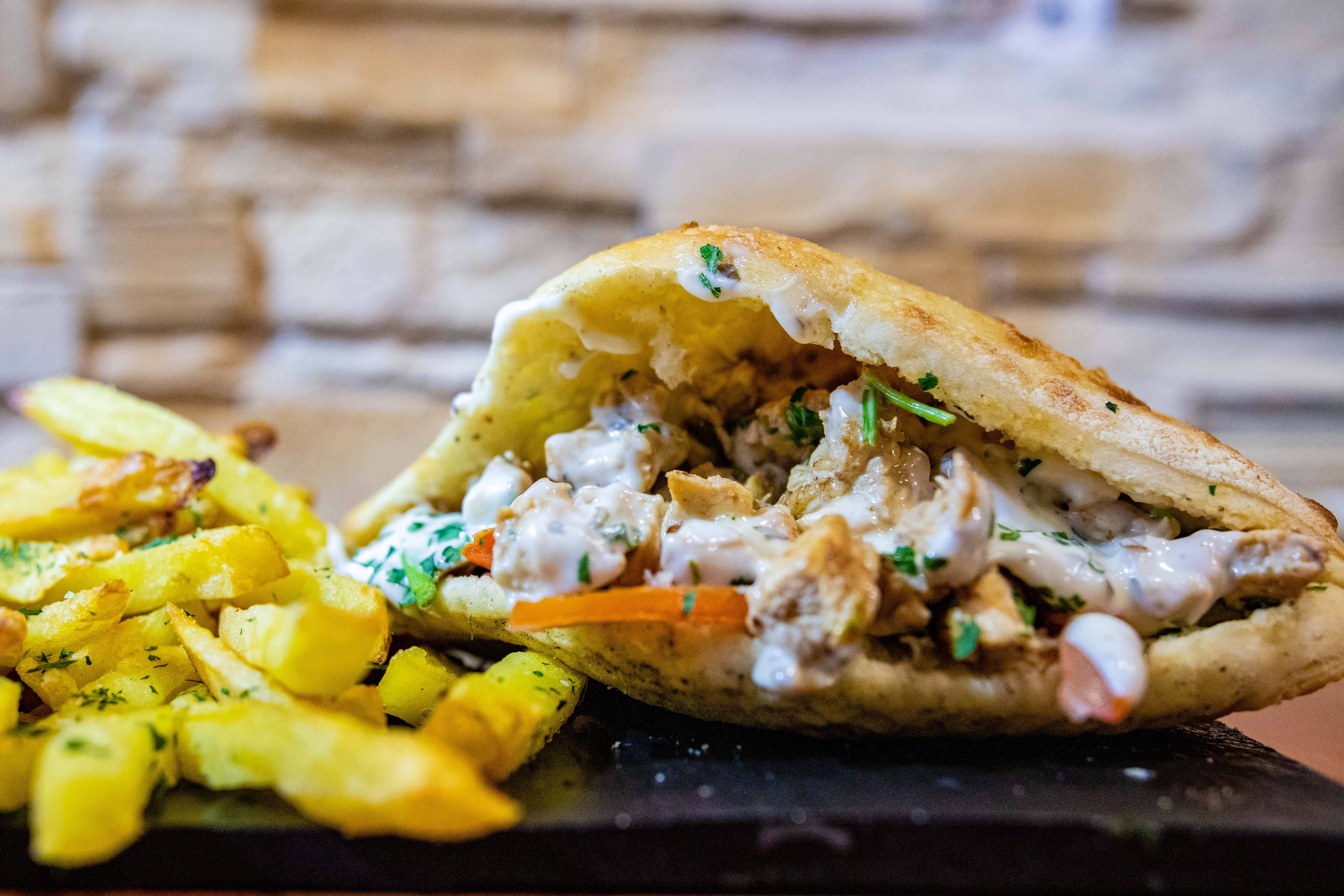 Sandwich tikka