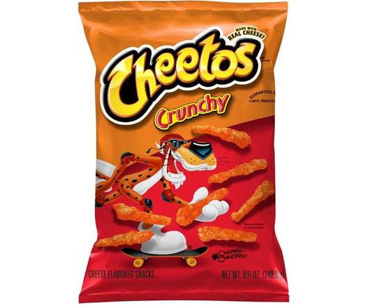 Order Cheetos Crunchy 8.5Oz food online from Trumbull Super Stop store, Trumbull on bringmethat.com