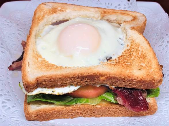 Order Egg in a Hole BLT Sandwich food online from Brandywine Cafe store, Philadelphia on bringmethat.com