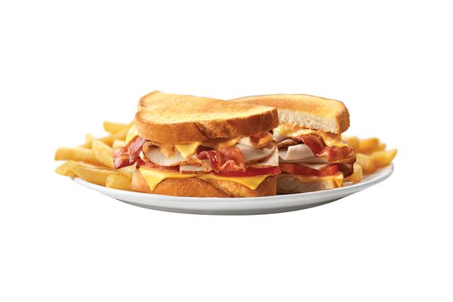 Order Turkey Club Supermelt® food online from Friendly's store, Pembroke on bringmethat.com
