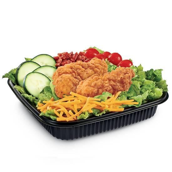 Order Chicken Club Salad (Crispy) food online from Jack In The Box store, Nashville on bringmethat.com