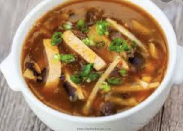 Order Hot and Sour Soup food online from Red Apple Chinese Restaurant store, Harahan on bringmethat.com