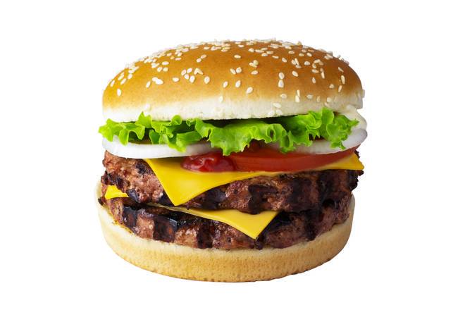 Double woop burger