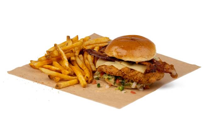 Order Fried Chicken Ranch Sandwich food online from Good as Cluck store, Odessa on bringmethat.com