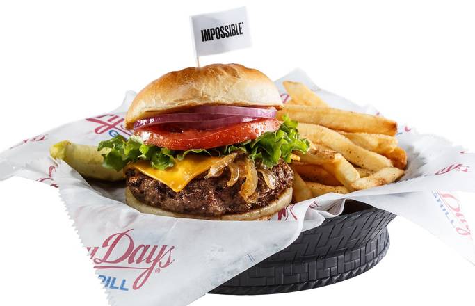 Order IMPOSSIBLE™ BURGER food online from Glory Days Grill store, Apex on bringmethat.com