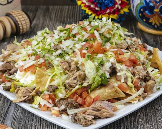 Order Ultimate Nachos food online from Casa Garcia store, Pico Rivera on bringmethat.com