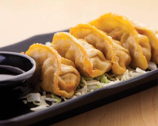 Order Fried Pork Gyoza Dumplings food online from Gyu-Kaku Japanese Bbq store, Orlando on bringmethat.com