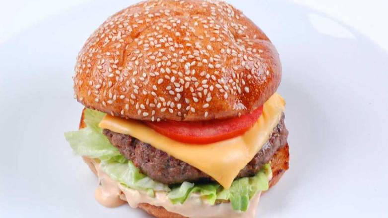 Order Cheeseburger food online from Greek Souvlaki store, West Valley City on bringmethat.com