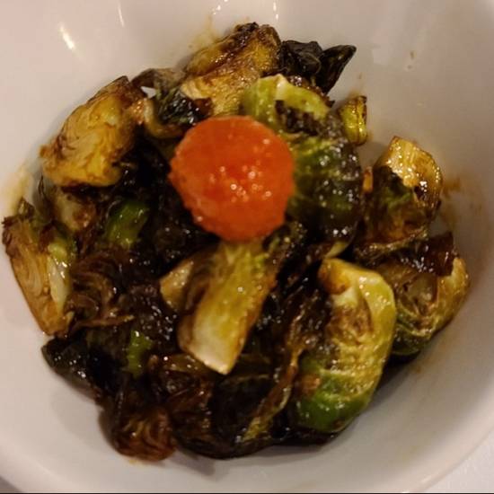 Order Brussel Sprouts  food online from Sushi Katsu-Ya store, Seattle on bringmethat.com