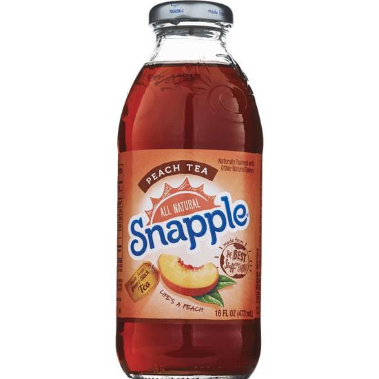 Order Snapple Peach Tea Single Bottle food online from Cvs store, DOVER on bringmethat.com