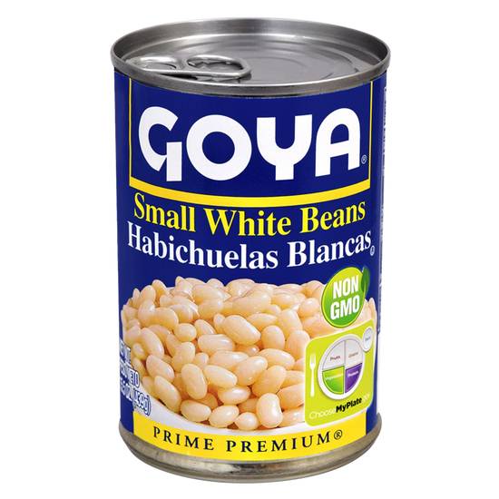 Order Goya Small White Beans 15.5oz food online from Everyday Needs by Gopuff store, Tampa on bringmethat.com