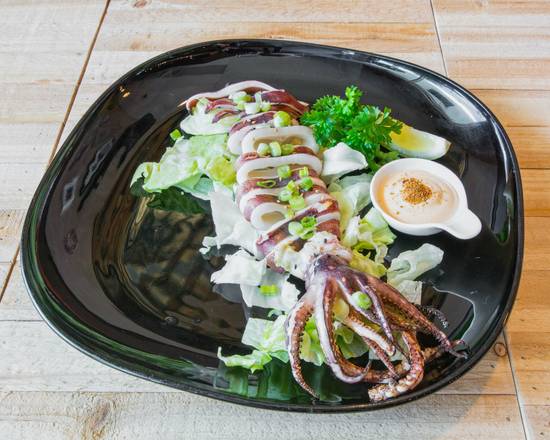 Order Grilled Squid food online from Yaakuza Japanese Thai Fusion & Sake Bar store, Merritt Island on bringmethat.com