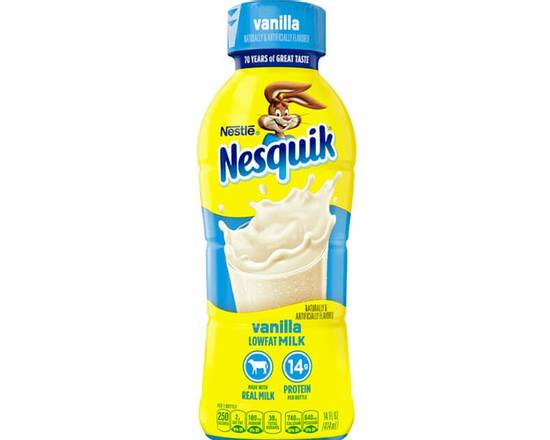 Order Nesquik Vanilla 14oz food online from Fresko Market store, Miami on bringmethat.com