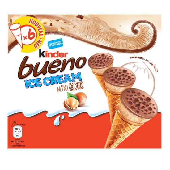 Kinder Bueno 6 cones 6 ml