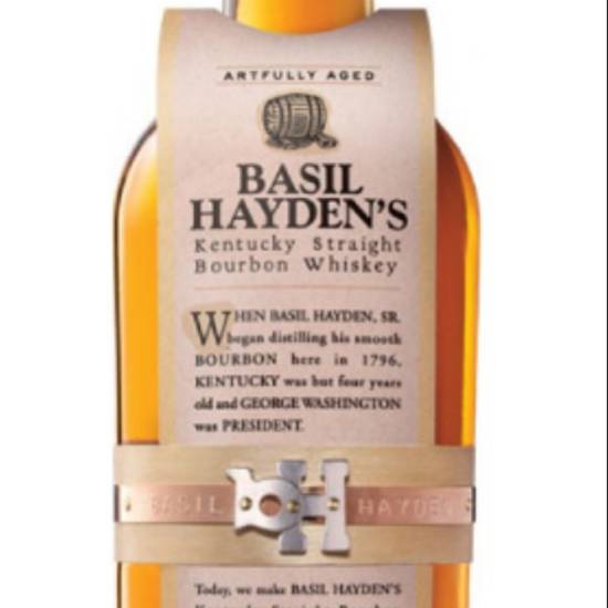Order Basil Hayden 750ML 40% ABV  food online from Princess Liquors store, Port Saint Lucie on bringmethat.com
