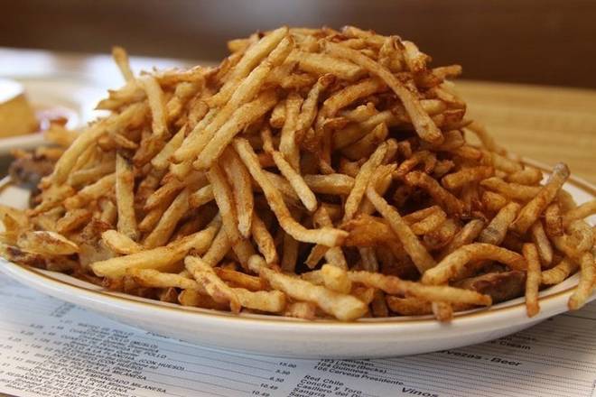 Order 15. French Fries (Racion de Papas) food online from Rio Cristal Original /Restrnt store, Olympia Heights on bringmethat.com