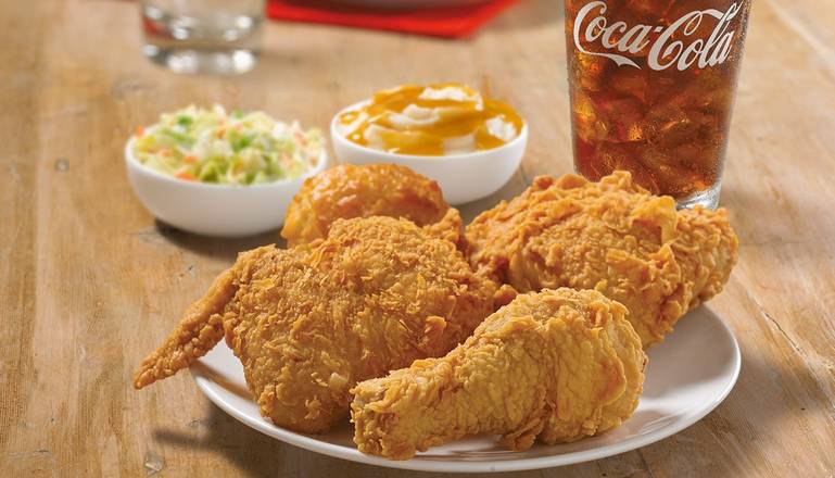 Order 3 Piece Spicy Combo food online from Church's Chicken store, Corpus Christi on bringmethat.com
