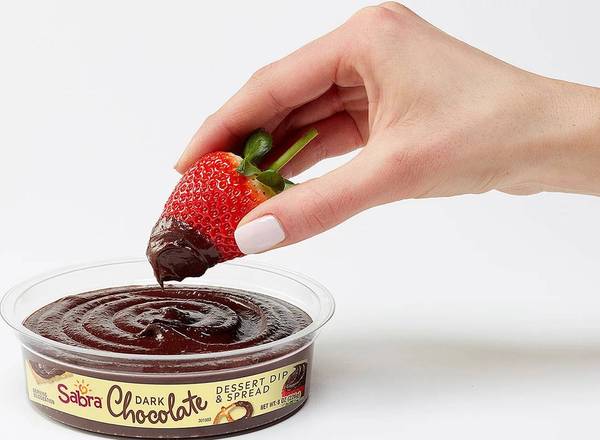 Order Sabra Dark Chocolate Dip 8 Oz food online from Fresko Market store, Miami on bringmethat.com