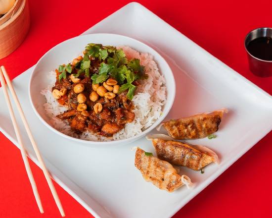 Order Bowl and 3 Potstickers food online from Wow Bao store, Indianapolis on bringmethat.com