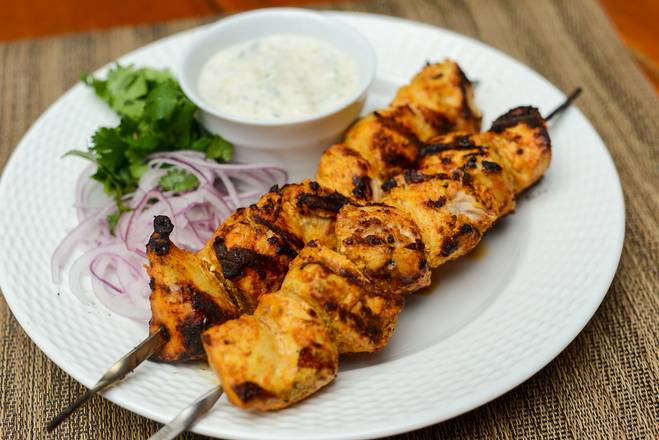 Order Chicken kebab platter food online from Athena Cafe store, Metairie on bringmethat.com