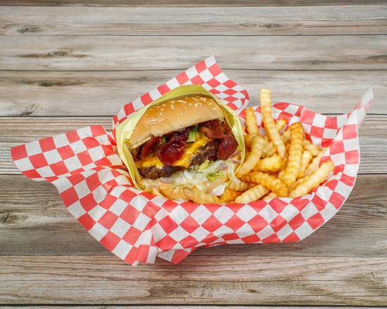 Order Combo - ABC Burger food online from Triangle Drive In store, Tulare on bringmethat.com