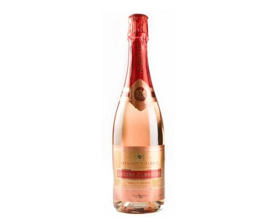 Order Lucien Albrecht - Cremant Brut Rose food online from Santa Monica Liquor store, Santa Monica on bringmethat.com