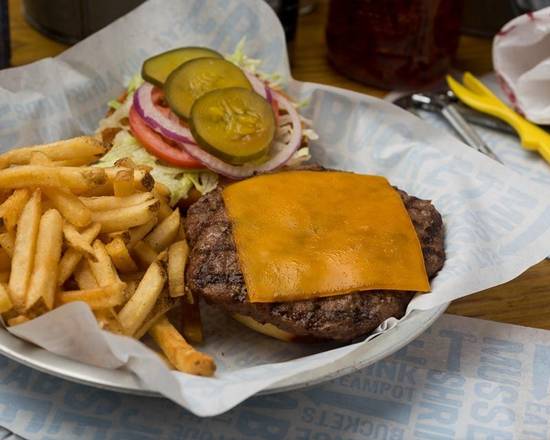 Order All American Burger food online from Joe's Crab Shack store, Galveston on bringmethat.com