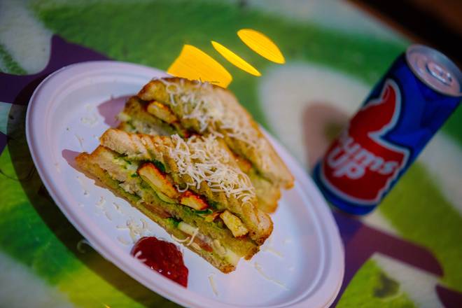 Order Grilled Paneer Sandwich food online from Chowpatty store, Woodbridge Township on bringmethat.com