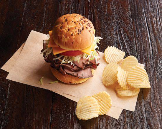 Order Roast Beef Sandwich (Manager's Special) food online from Jason Deli store, Decatur on bringmethat.com