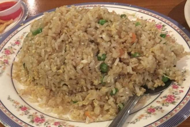 Order Egg Fried Rice with Peas and Carrot food online from House of joy store, La Crescenta on bringmethat.com