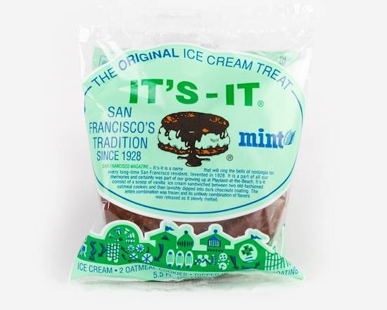Order It's-It Mint 5.5oz food online from George's Market store, San Francisco on bringmethat.com