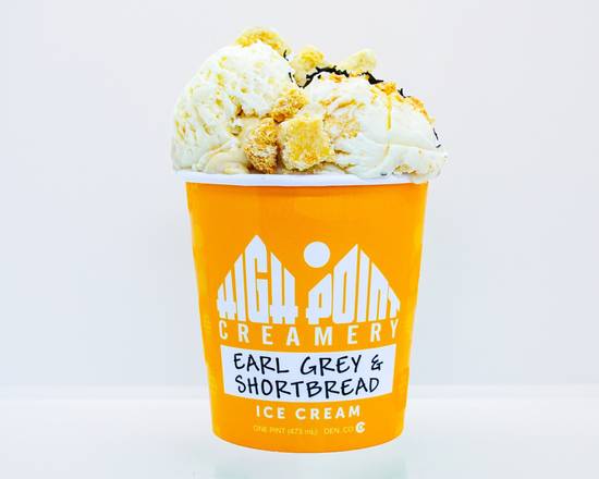 Order Earl Grey with Shortbread Cookies (Pint) food online from High Point Creamery store, Denver on bringmethat.com