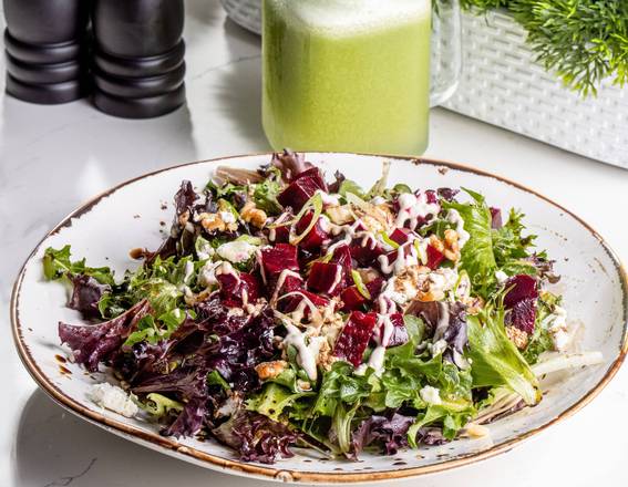 Order Beets Salad food online from Crema Gourmet Espresso Bar store, Miami on bringmethat.com