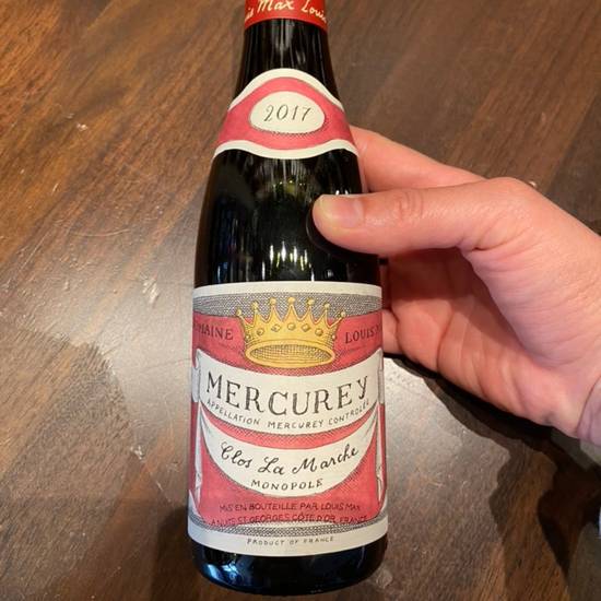 Order 2017  Domaine Louis Max" Clos La Marche-Monopole" Mercurey (Pinot Noir)- Mercurey, France  food online from Resolute Wine Shop store, San Francisco on bringmethat.com