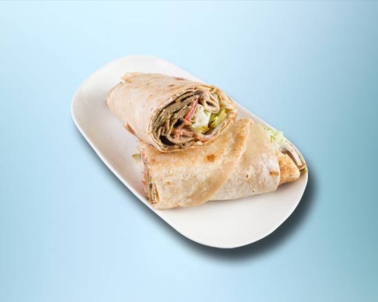 Order Monster Beef Shawarma Wrap food online from Falafel Fix store, Secaucus on bringmethat.com