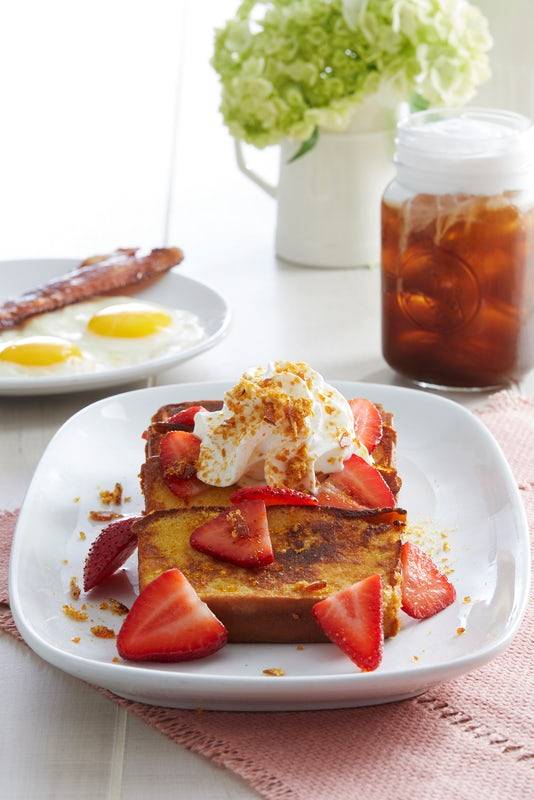 Order Strawberry Pound Cake French Toast food online from Another Broken Egg store, Oviedo on bringmethat.com