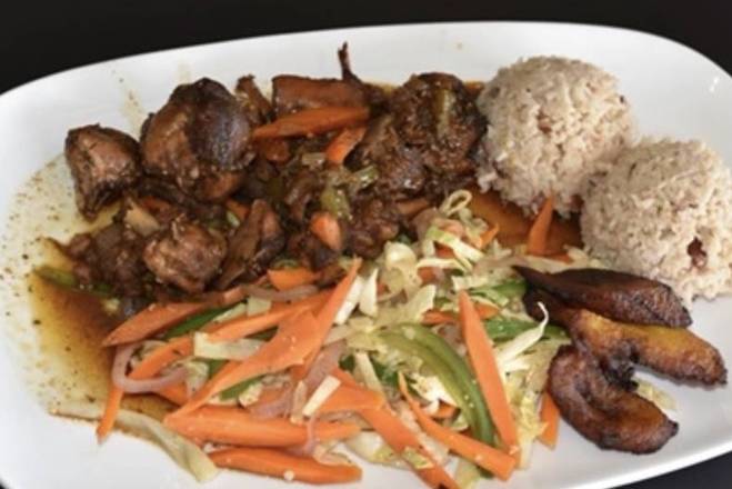 Order Jamaican Brown Stew Chicken food online from Catered Delight Llc store, Casselberry on bringmethat.com
