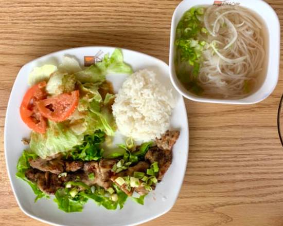 Order Kids Grilled BBQ Pork food online from Pho32 Shabu Shabu store, Palisades Park on bringmethat.com
