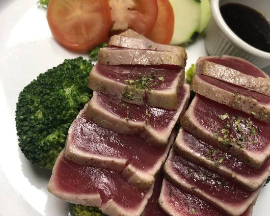 Order Honey Wasabi Tuna Steak food online from Sushi Island store, Queens on bringmethat.com