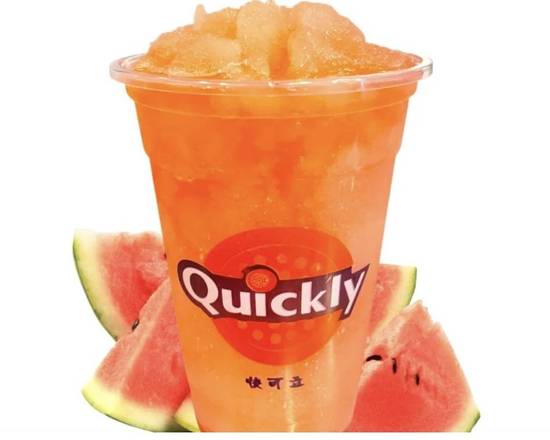 Order Watermelon Smoothie food online from Quickly Boba store, Los Angeles on bringmethat.com